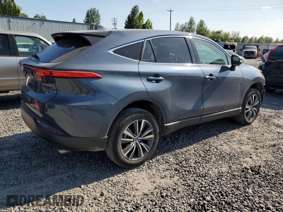 2022 Toyota Venza LE with VIN JTEAAAAH3NJ101879, listed as a Copart auction lot 61860774 with 32,762 mi miles and Salvage Title. Bid and sale history available at carsss.com. Image 3.