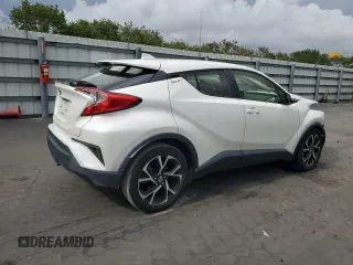 2019 Toyota C-HR XLE with VIN JTNKHMBX5K1014388, listed as a Copart auction lot 55607315 with 80,738 mi miles and Non Repairable. Bid and sale history available at DreamBid. Image 3.