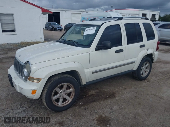 2005 Jeep Liberty Limited with VIN 1J4GK58K45W620070, listed as a IAAI auction lot 41212280 with 88,653 mi miles. Bid and sale history available at carsss.com. Image 2.