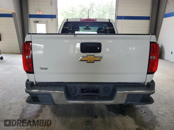 2018 Chevrolet Colorado 2WD Work Truck with VIN 1GCHSBEA9J1218864, listed as a Copart auction lot 56973495 with 121,168 mi miles and Salvage title. Bid and sale history available at DreamBid. Image 6.