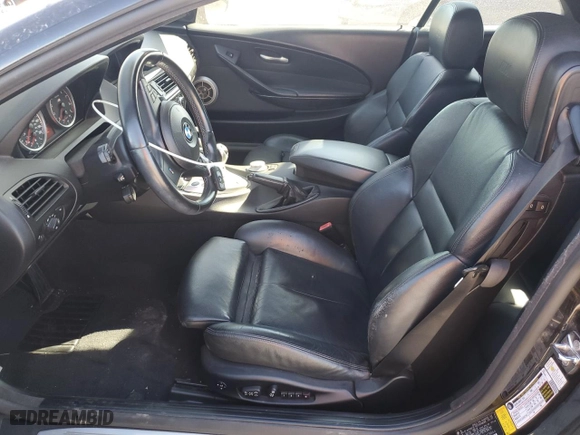 2007 BMW 6 Series M6 with VIN WBSEK93547CY78866, listed as a Copart auction lot 78612424 with 79,740 mi miles and Salvage Title. Bid and sale history available at carsss.com. Image 7.