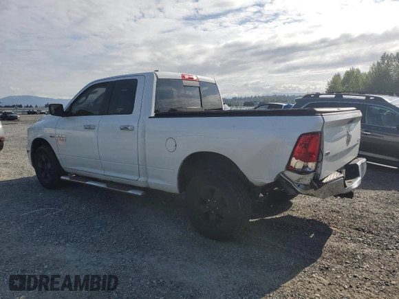 2014 Ram 1500 SLT z VIN 1C6RR7GT1ES186284, wystawiony jako Copart lot #58061785 z przebiegiem 135 890 mil mil oraz Szkoda całkowita • Salvage title. Historia ofert i sprzedaży dostępna na DreamBid. Obrazek 2.
