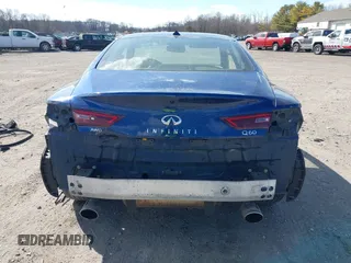 2017 Infiniti Q60 2.0t with VIN JN1CV7EL1HM320056, listed as a IAAI auction lot 41697318 with 86,364 mi miles and . Bid and sale history available at DreamBid. Image 15.