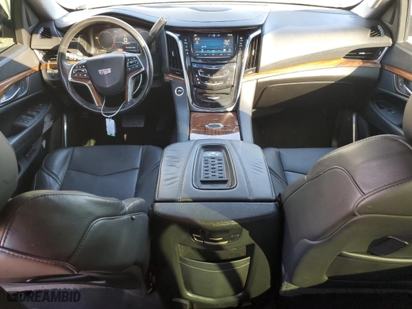 2015 Cadillac Escalade Luxury with VIN 1GYS4MKJ0FR555264, listed as a Copart auction lot 46839885 with 111,332 mi miles and Salvage Title. Bid and sale history available at carsss.com. Image 8.