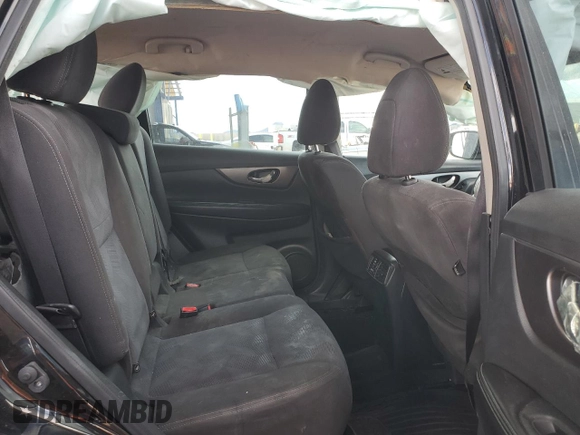 2016 Nissan Rogue SV with VIN KNMAT2MT4GP615518, listed as a Copart auction lot 48991205 with Not Provided miles and Salvage Title. Bid and sale history available at DreamBid. Image 11.