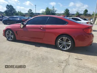 2015 BMW 4 Series 428i with VIN WBA3N3C50FK232924, listed as a Copart auction lot 60427945 with 143,599 mi miles and Salvage title. Bid and sale history available at DreamBid. Image 2.