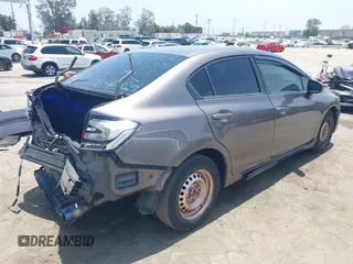 2015 Honda Civic LX with VIN 19XFB2F51FE259874, listed as a IAAI auction lot 42380822 with 100,036 mi miles and . Bid and sale history available at DreamBid. Image 4.