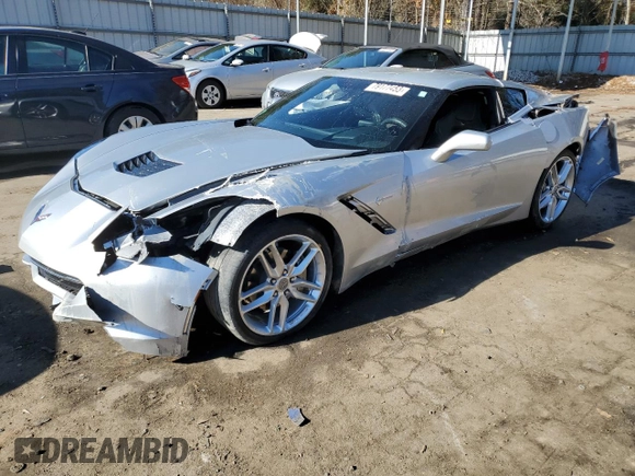 2019 Chevrolet Corvette 2LT with VIN 1G1YD2D73K5107276, listed as a Copart auction lot 79177453 with 11,280 mi miles. Bid and sale history available at carsss.com. Image 1.