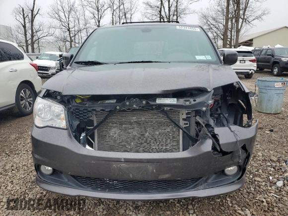2019 Dodge Grand Caravan SXT with VIN 2C4RDGCGXKR518476, listed as a Copart auction lot 52341455 with 59,102 mi miles and Salvage Title. Bid and sale history available at DreamBid. Image 5.