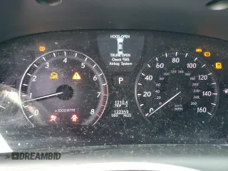 2012 Lexus LS 460 with VIN JTHBL5EF5C5113149, listed as a Copart auction lot 62555505 with 122,359 mi miles and Salvage title. Bid and sale history available at DreamBid. Image 9.