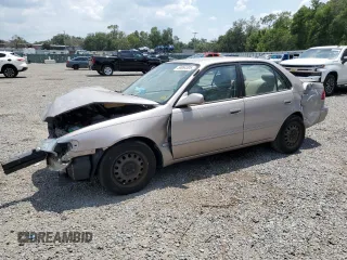 1998 Toyota Corolla VE with VIN 2T1BR18E1WC037593, listed as a Copart auction lot 58964595 with Not provided miles and Salvage title. Bid and sale history available at DreamBid. Image 1.