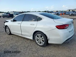 2015 Chrysler 200 Limited with VIN 1C3CCCAB1FN692324, listed as a Copart auction lot 61911005 with 165,181 mi miles and Salvage title. Bid and sale history available at DreamBid. Image 2.