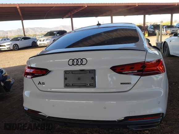 2023 Audi A5 Sportback S line Premium Plus z VIN WAUFACF50PA037465, wystawiony jako IAAI lot #42115428 z przebiegiem 34 463 mil mil oraz . Historia ofert i sprzedaży dostępna na DreamBid. Obrazek 16.