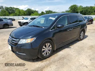 2014 Honda Odyssey EX-L with VIN 5FNRL5H63EB129556, listed as a Copart auction lot 57978315 with 139,098 mi miles and Clean title. Bid and sale history available at DreamBid. Image 1.