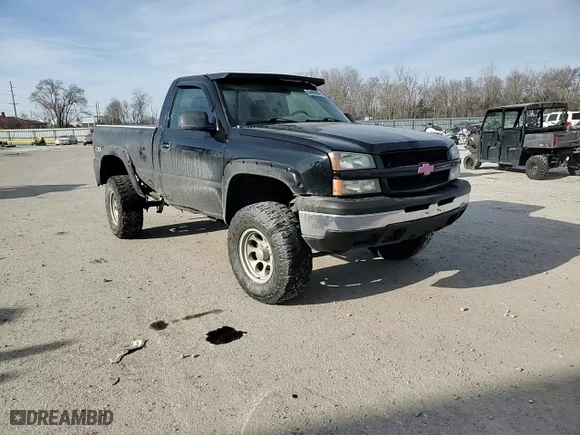 2005 Chevrolet Silverado 1500 Z71 with VIN 1GCEK14T05Z289135, listed as a Copart auction lot 84499504 with 128,562 mi miles and Salvage Title. Bid and sale history available at carsss.com. Image 10.