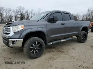 2016 Toyota Tundra SR z VIN 5TFUY5F16GX515948, wystawiony jako Copart lot #48189365 z przebiegiem 256 521 mil mil oraz Szkoda całkowita • Salvage title. Historia ofert i sprzedaży dostępna na DreamBid. Obrazek 1.