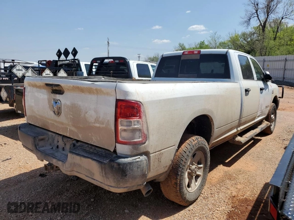2022 Ram 3500 Tradesman with VIN 3C63R3GL4NG238612, listed as a Copart auction lot 51502195 with 110,373 mi miles and Clean Title. Bid and sale history available at carsss.com. Image 3.