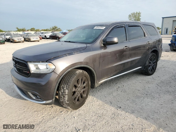 2015 Dodge Durango Special Service with VIN 1C4SDJFT3FC709629, listed as a Copart auction lot 68443354 with 124,413 mi miles and Salvage Title. Bid and sale history available at carsss.com. Image 1.