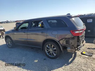 2015 Dodge Durango SXT with VIN 1C4RDJAGXFC750736, listed as a Copart auction lot 48340785 with 209,361 mi miles and Salvage Title. Bid and sale history available at DreamBid. Image 2.
