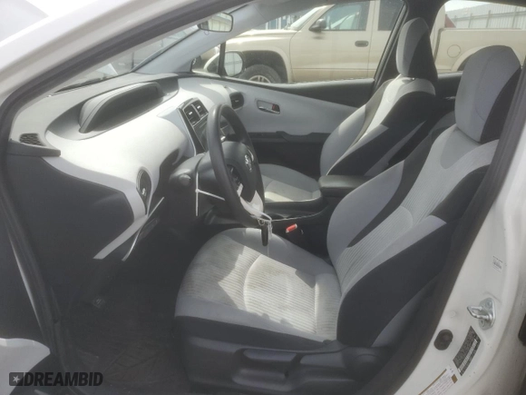 2017 Toyota Prius Two with VIN JTDKBRFU2H3047557, listed as a Copart auction lot 48990185 with 172,088 mi miles and Salvage Title. Bid and sale history available at carsss.com. Image 7.