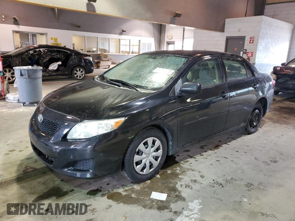 2010 Toyota Corolla with VIN JTDBU4EE2A9119061, listed as a Copart auction lot 55484173 with 290,950 mi miles and Salvage Title. Bid and sale history available at carsss.com. Image 1.