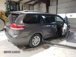 2012 Toyota Sienna XLE AAS with VIN 5TDYK3DC5CS240472, listed as a Copart auction lot 47374215 with 171,830 mi miles and Salvage Title. Bid and sale history available at carsss.com. Image 3.
