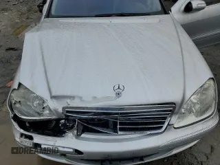2006 Mercedes-Benz S 430 with VIN WDBNG83J56A480722, listed as a Copart auction lot 84189154 with 126,437 mi miles and Salvage Title. Bid and sale history available at carsss.com. Image 12.