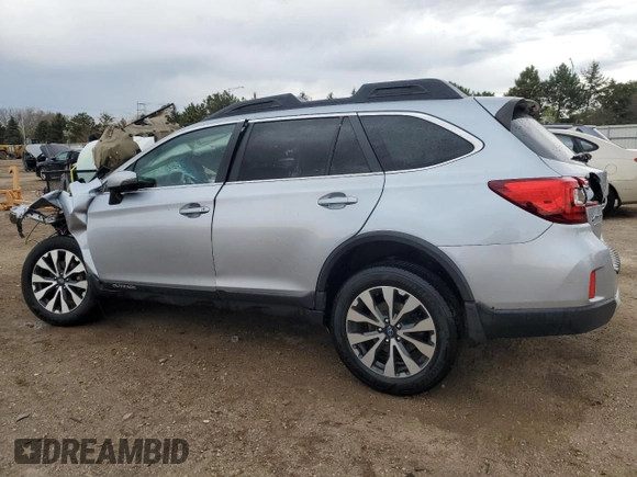 2015 Subaru Outback Limited z VIN 4S4BSELC7F3335667, wystawiony jako Copart lot #54059605 z przebiegiem Nie podano mil oraz Nie do naprawy • Non repairable. Historia ofert i sprzedaży dostępna na DreamBid. Obrazek 2.