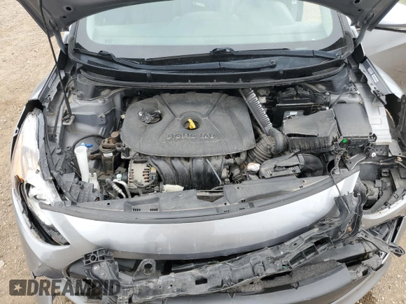 2013 Hyundai Elantra with VIN KMHD35LE2DU151185, listed as a Copart auction lot 56899545 with 62,934 mi miles and Salvage title. Bid and sale history available at DreamBid. Image 11.