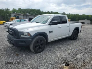 2019 Ram 1500 Warlock z VIN 1C6RR6GG7KS616523, wystawiony jako Copart lot #57052395 z przebiegiem 104 792 mil mil oraz Szkoda całkowita • Salvage title. Historia ofert i sprzedaży dostępna na DreamBid. Obrazek 1.