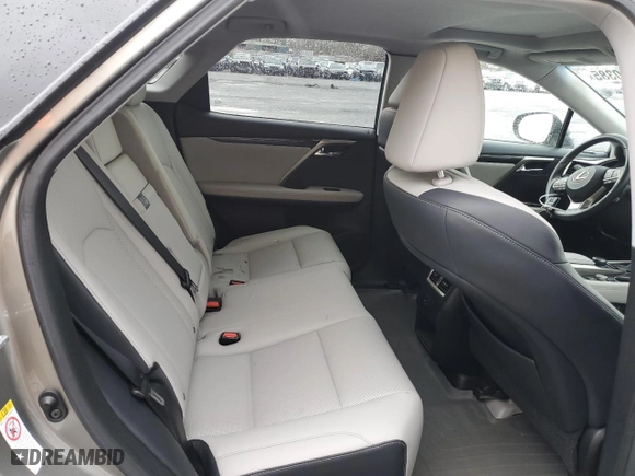 2019 Lexus RX with VIN 2T2BGMCA0KC034573, listed as a Copart auction lot 43520385 with 52,412 mi miles and Salvage Title. Bid and sale history available at carsss.com. Image 10.