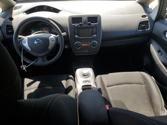 2017 Nissan LEAF SV with VIN 1N4BZ0CPXHC308851, listed as a Copart auction lot 57626535 with 51,912 mi miles and Salvage title. Bid and sale history available at DreamBid. Image 8.