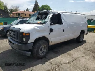 2013 Ford Econoline Cargo Commercial with VIN 1FTSE3EL2DDB03451, listed as a Copart auction lot 62017795 with Not provided miles and Salvage title. Bid and sale history available at DreamBid. Image 1.