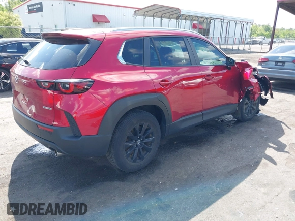2023 Mazda CX-50 S Select with VIN 7MMVABAMXPN150789, listed as a IAAI auction lot 41998270 with Not Provided miles and . Bid and sale history available at DreamBid. Image 4.