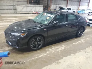 2024 Acura Integra Technology with VIN 19UDE4H67RA018751, listed as a Copart auction lot 56177405 with 7,253 mi miles and Salvage title. Bid and sale history available at DreamBid. Image 1.
