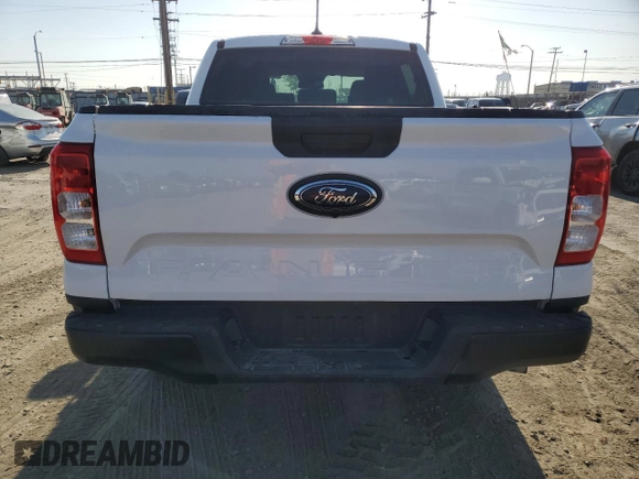 2024 Ford Ranger XL with VIN 1FTER4BH1RLE10064, listed as a Copart auction lot 52732045 with 35,197 mi miles and Salvage Title. Bid and sale history available at carsss.com. Image 6.