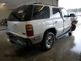 2000 GMC Yukon SLT with VIN 1GKEK13TXYJ188225, listed as a Copart auction lot 40027524 with 0 mi miles and Salvage Title. Bid and sale history available at carsss.com. Image 3.