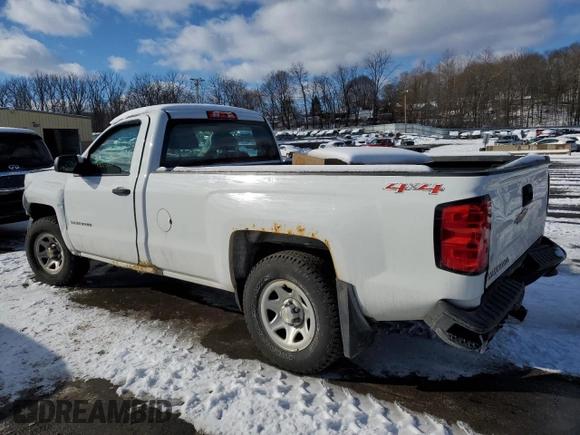 2016 Chevrolet Silverado 1500 Work Truck with VIN 1GCNKNEH2GZ123705, listed as a Copart auction lot 43900775 with Not Provided miles and Salvage Title. Bid and sale history available at DreamBid. Image 2.