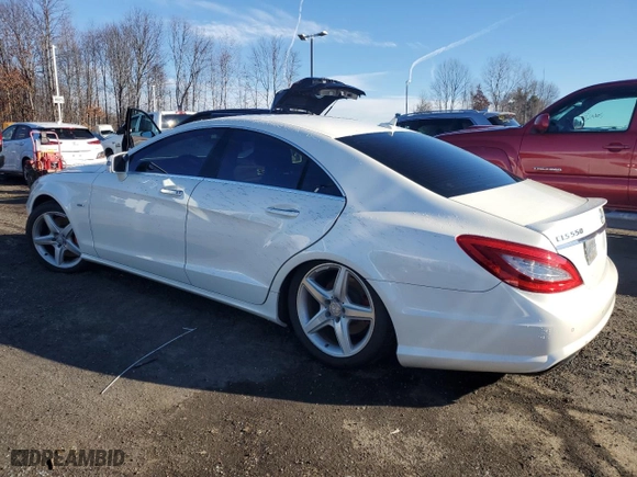 2012 Mercedes-Benz CLS-Class CLS 550 with VIN WDDLJ9BB2CA042865, listed as a Copart auction lot 87235114 with 125,000 mi miles and Clean Title. Bid and sale history available at carsss.com. Image 2.