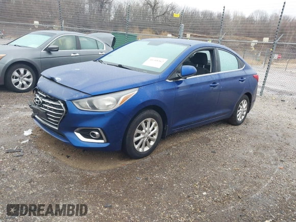 2020 Hyundai Accent SE with VIN 3KPC24A67LE125672, listed as a IAAI auction lot 41518362 with 85,797 mi miles. Bid and sale history available at carsss.com. Image 17.