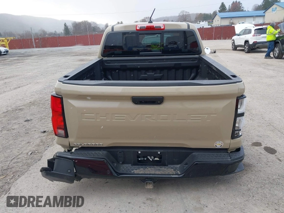 2024 Chevrolet Colorado 4WD Z71 with VIN 1GCPTDEK4R1247018, listed as a IAAI auction lot 41887241 with 1,333 mi miles. Bid and sale history available at carsss.com. Image 17.