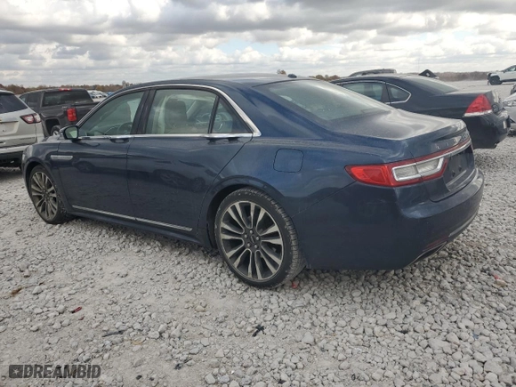 2017 Lincoln Continental Select with VIN 1LN6L9TK9H5605681, listed as a Copart auction lot 77164764 with 138,592 mi miles and Clean Title. Bid and sale history available at carsss.com. Image 2.