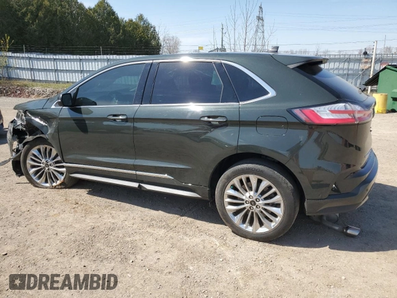 2022 Ford Edge Titanium с VIN 2FMPK4K95NBA33976, выставлен на аукционе Copart как лот 54392605 с пробегом 50 316 миль миль и Списание • Salvage title. История ставок и продаж доступна на DreamBid. Изображение 2.