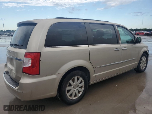 2015 Chrysler Town & Country Touring with VIN 2C4RC1BG2FR711051, listed as a Copart auction lot 54198195 with 191,545 mi miles and Salvage Title. Bid and sale history available at DreamBid. Image 3.