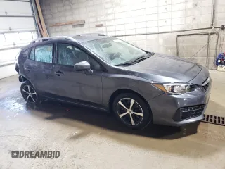2023 Subaru Impreza Premium with VIN 4S3GTAV68P3700429, listed as a Copart auction lot 53397865 with 14,551 mi miles and Salvage title. Bid and sale history available at DreamBid. Image 4.