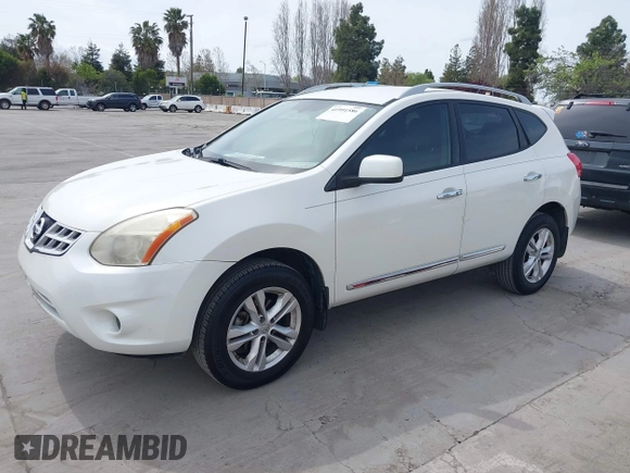 2012 Nissan Rogue S with VIN JN8AS5MT2CW272460, listed as a IAAI auction lot 41991586 with 155,301 mi miles and . Bid and sale history available at DreamBid. Image 2.