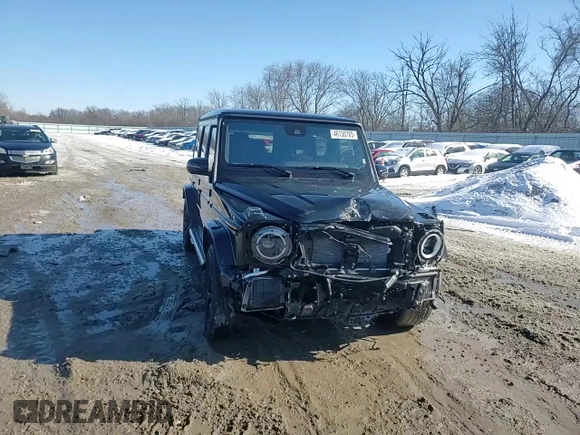 2024 Mercedes-Benz G 63 AMG with VIN W1NYC7HJ9RX504754, listed as a Copart auction lot 46130705 with Not Provided miles and Salvage Title. Bid and sale history available at DreamBid. Image 14.