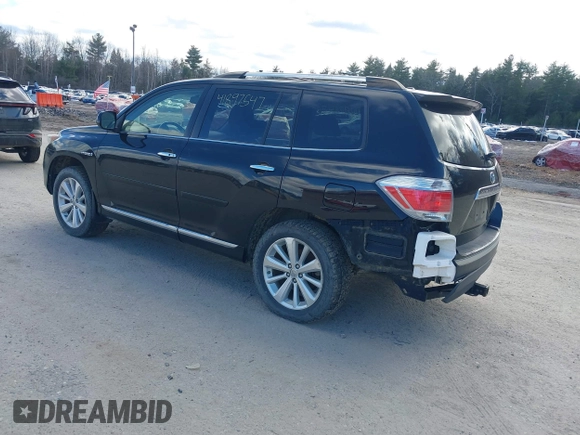 2013 Toyota Highlander Limited with VIN JTEDC3EH4D2014739, listed as a IAAI auction lot 41897547 with 309,926 mi miles and . Bid and sale history available at DreamBid. Image 3.