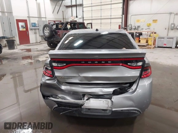 2016 Dodge Dart SE with VIN 1C3CDFAA8GD578415, listed as a IAAI auction lot 41855516 with 122,122 mi miles. Bid and sale history available at carsss.com. Image 16.