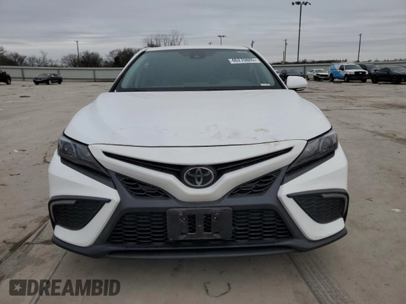 2023 Toyota Camry SE with VIN 4T1G11AK4PU763204, listed as a Copart auction lot 46270885 with 42,414 mi miles and Salvage Title. Bid and sale history available at carsss.com. Image 5.